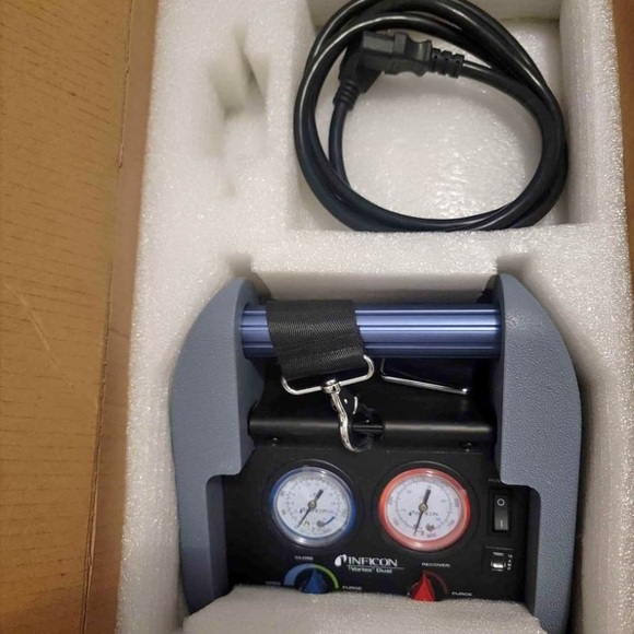 inficon Other Inficon 7422g1 120v 1hp Vortex Dual Refrigerant